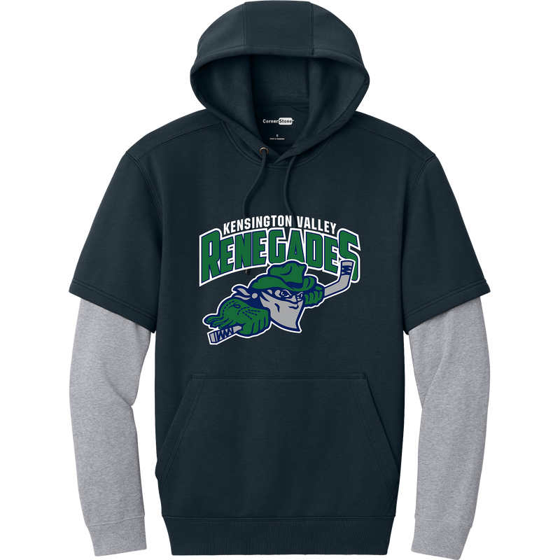 Kensington Valley Renegades Tough Fleece Layered Hoodie